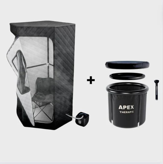 SAUNA APEX + BAIN DE GLACE